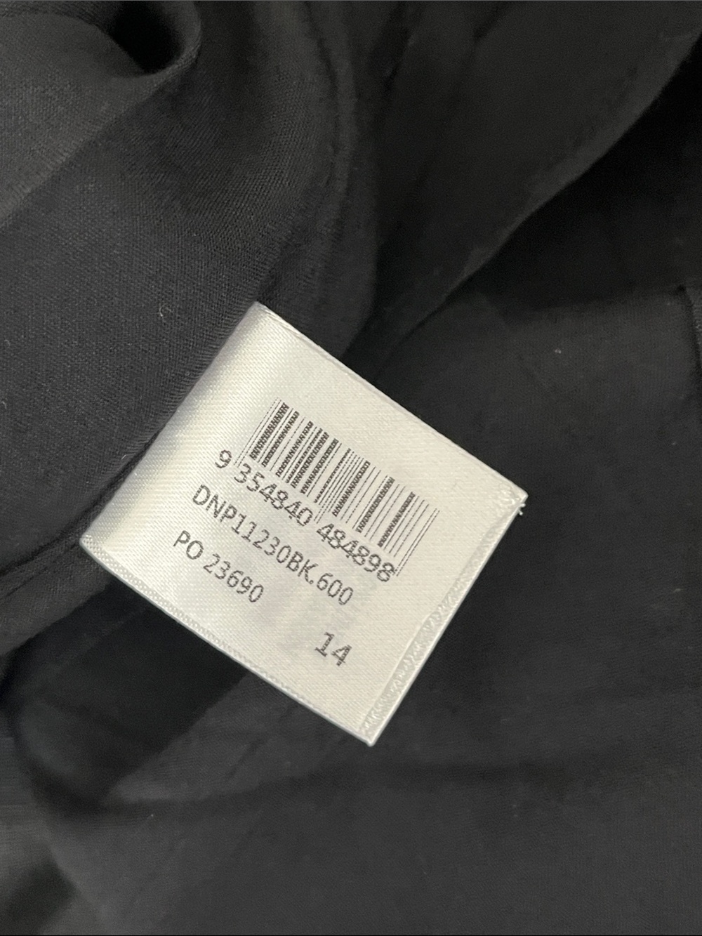 DISSH Bella Maxi Dress Black Stich Contrast V Neck - Picture 11 of 11